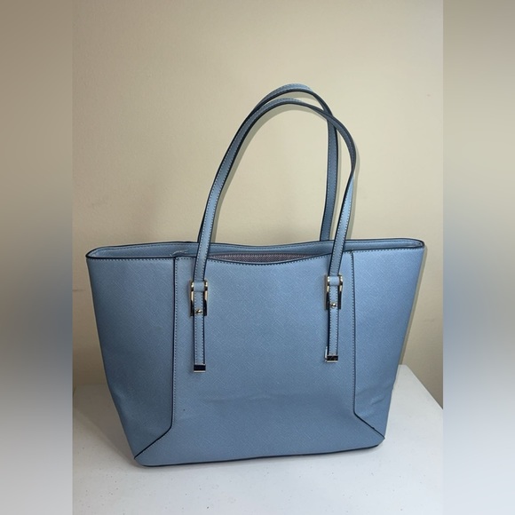 Blue ladies handbag/tote - Picture 1 of 8